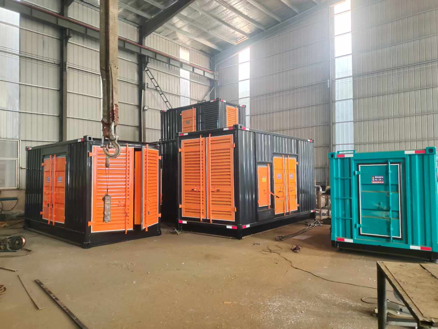 龙湖500kw柴油发电机组可以带动多少功率设备？
